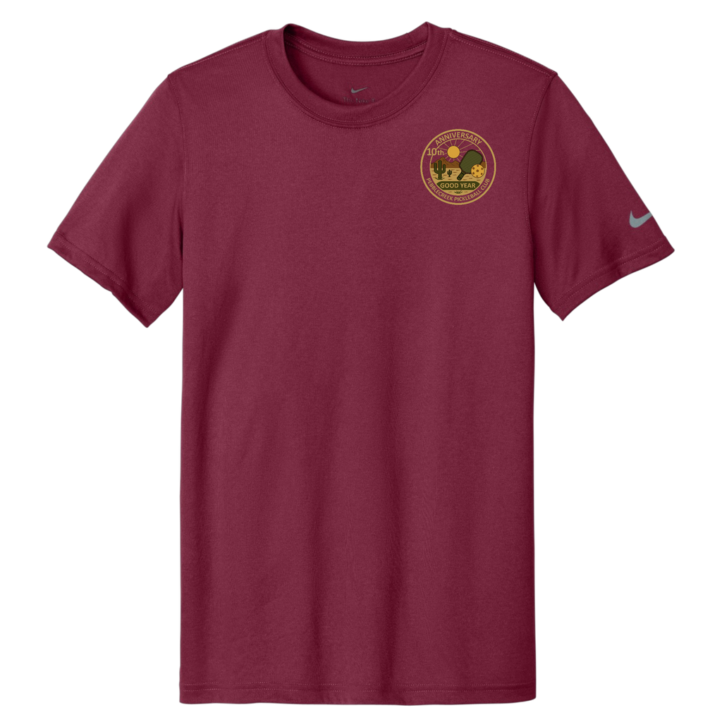 PebbleCreek Mens Nike Dri Fit Small Anniv Logo