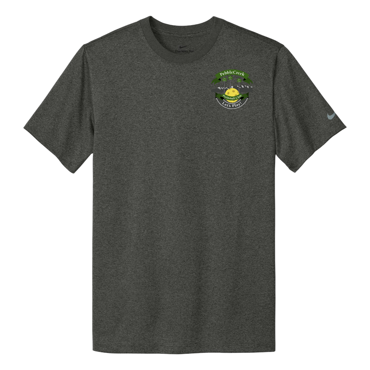 PebbleCreek Mens Nike Dri Fit Small Main Logo