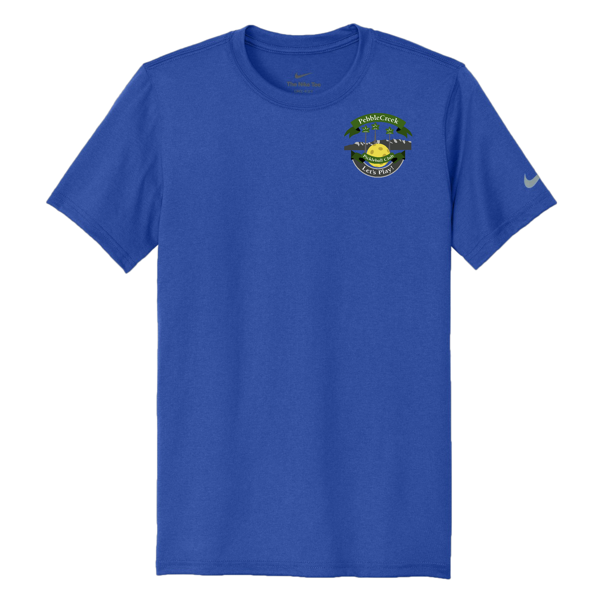 PebbleCreek Mens Nike Dri Fit Small Main Logo