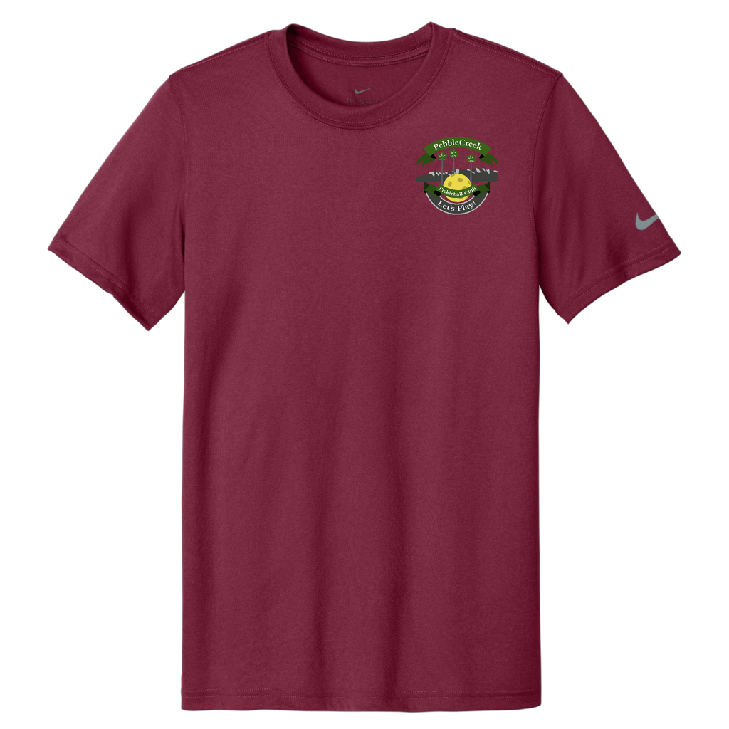 PebbleCreek Mens Nike Dri Fit Small Main Logo