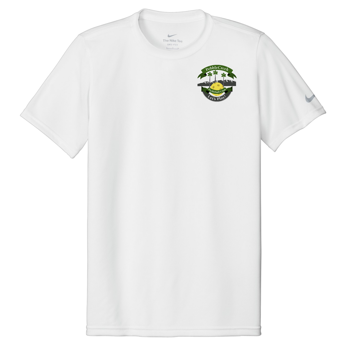 PebbleCreek Mens Nike Dri Fit Small Main Logo