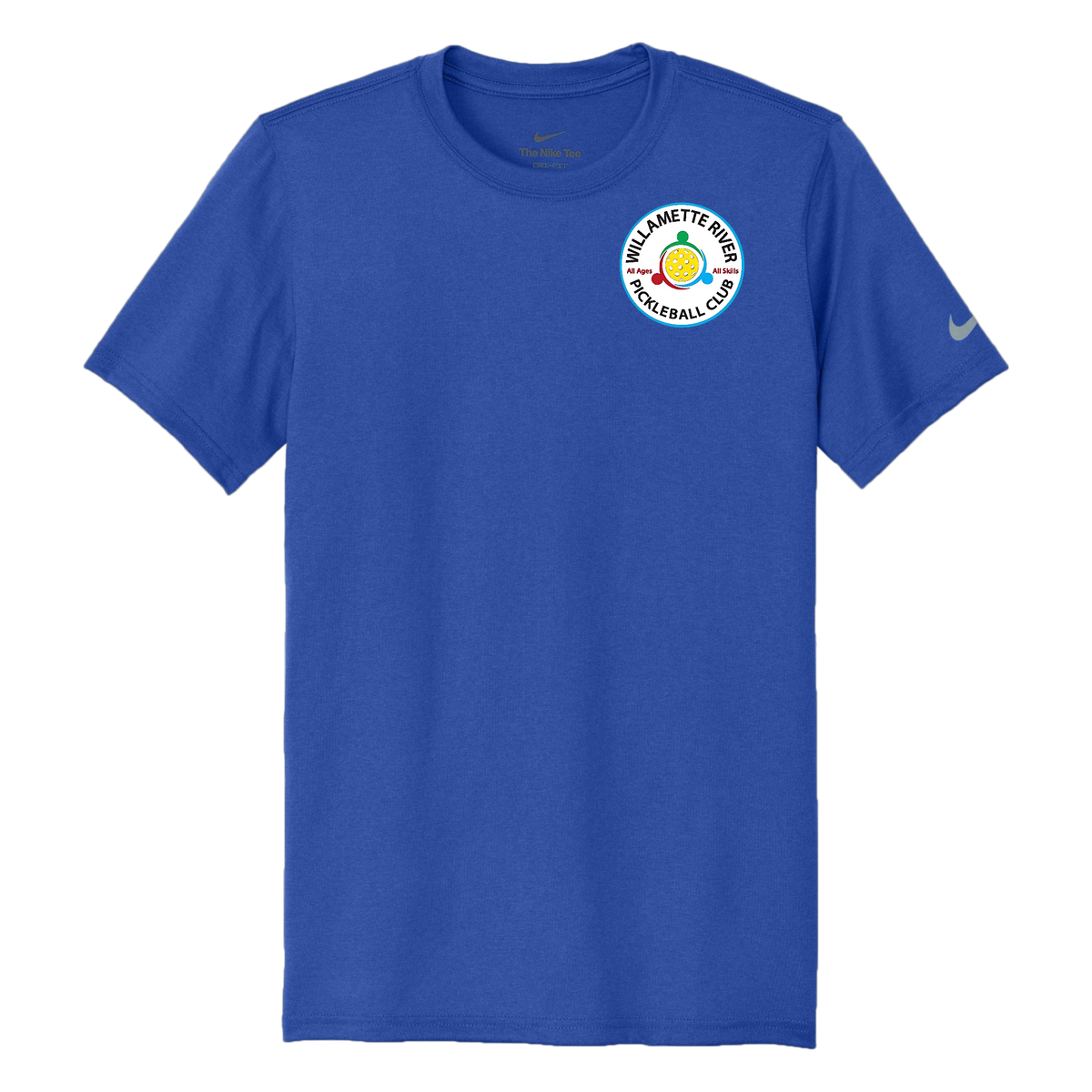 Willamette Mens Nike Dri Fit Tee Small Logo