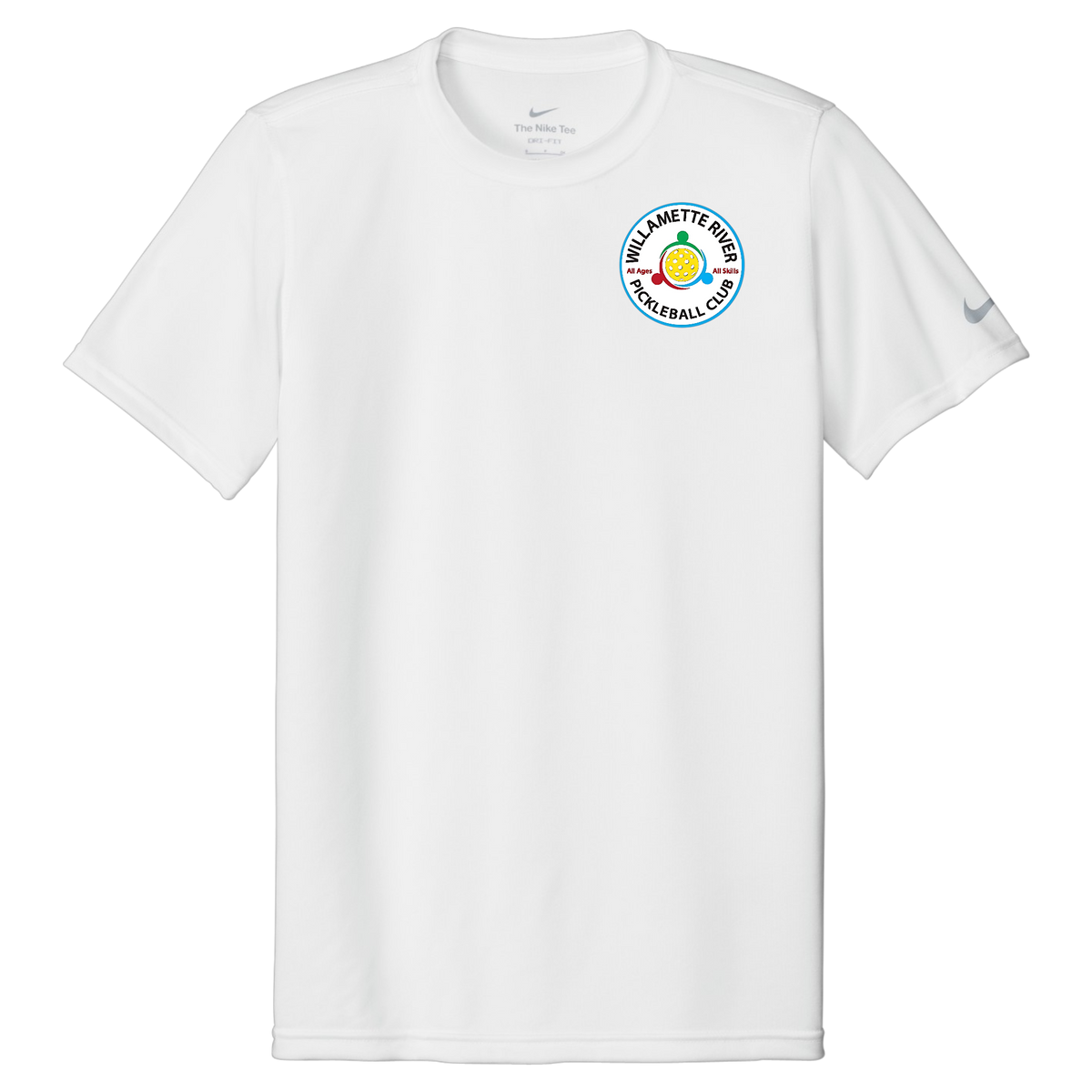 Willamette Mens Nike Dri Fit Tee Small Logo