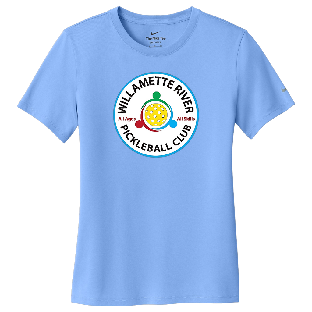 Willamette Womens Nike Dri Fit Tee Large Logo