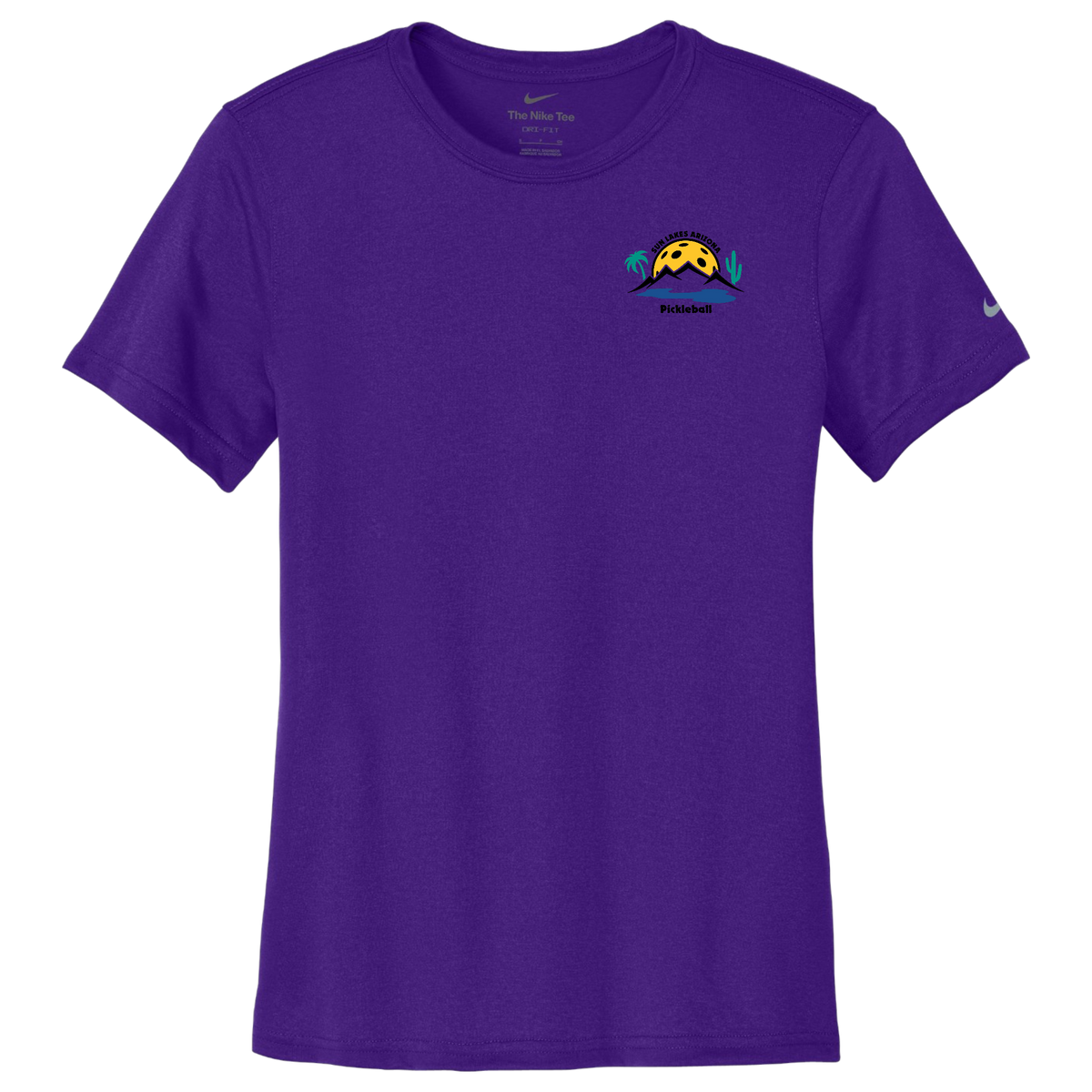 Sun Lakes Womens Nike Dri Fit Small Logo