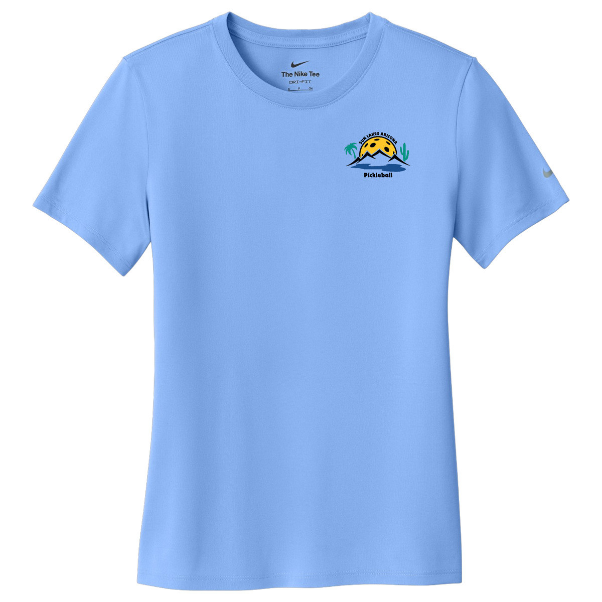 Sun Lakes Womens Nike Dri Fit Small Logo