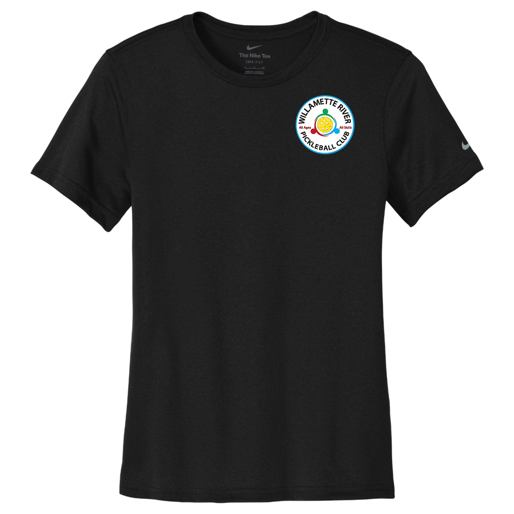Willamette Womens Nike Dri Fit Tee Small Logo