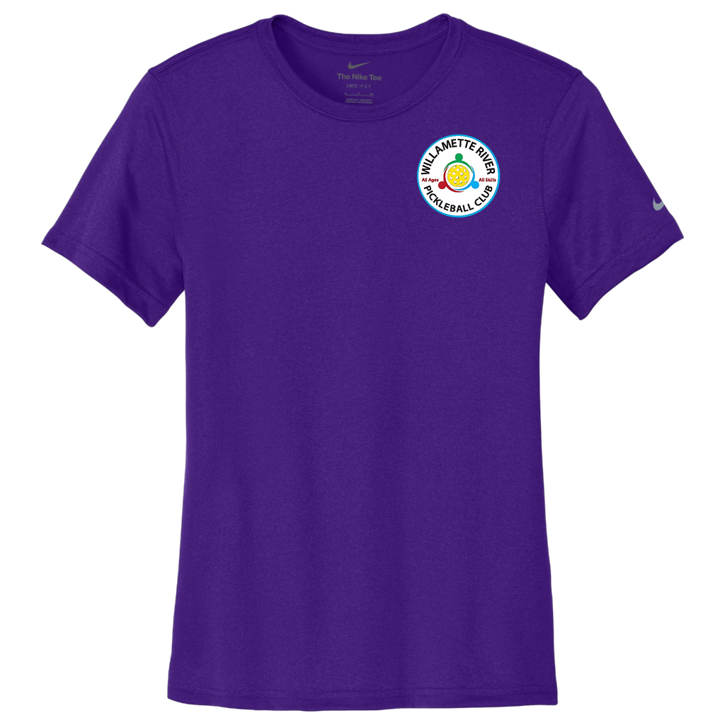 Willamette Womens Nike Dri Fit Tee Small Logo