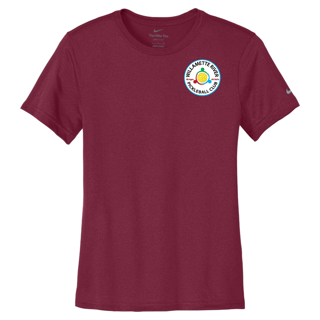 Willamette Womens Nike Dri Fit Tee Small Logo
