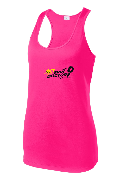 Spin Doctors Womens Racerback Tank