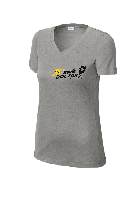 Spin Doctors Womens Short Sleeve V Neck