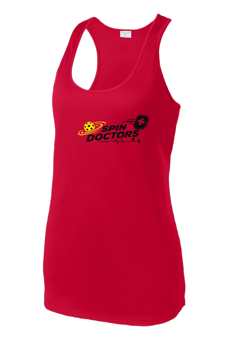 Spin Doctors Womens Racerback Tank