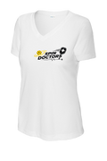 Spin Doctors Womens Short Sleeve V Neck