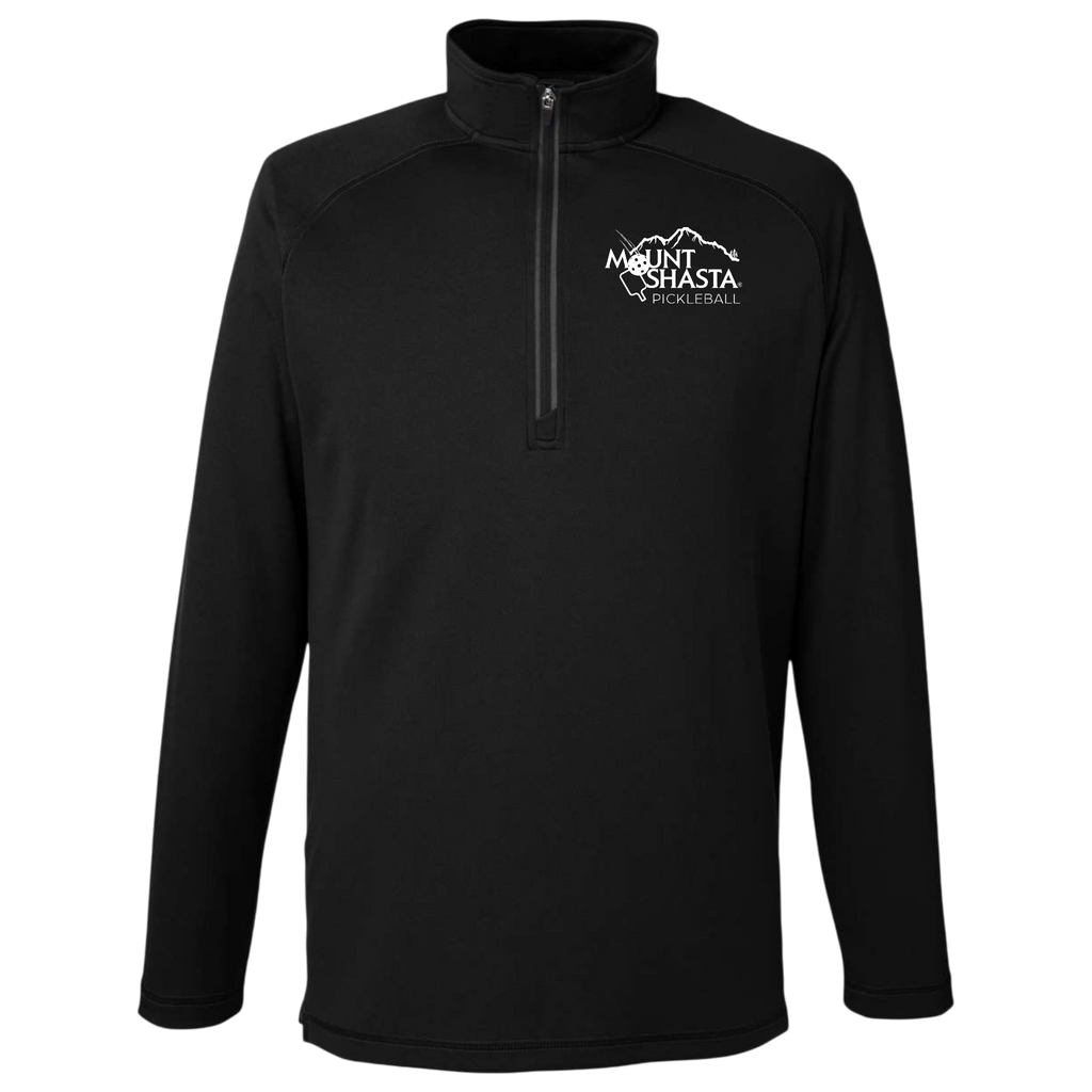 Shasta Mens Quarter Zip Spyder Main Logo
