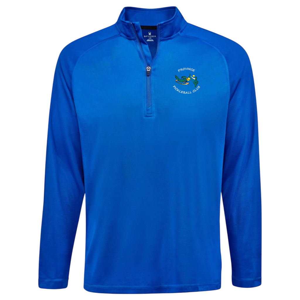 Province Mens Quarter Zip Spyder Small Logo