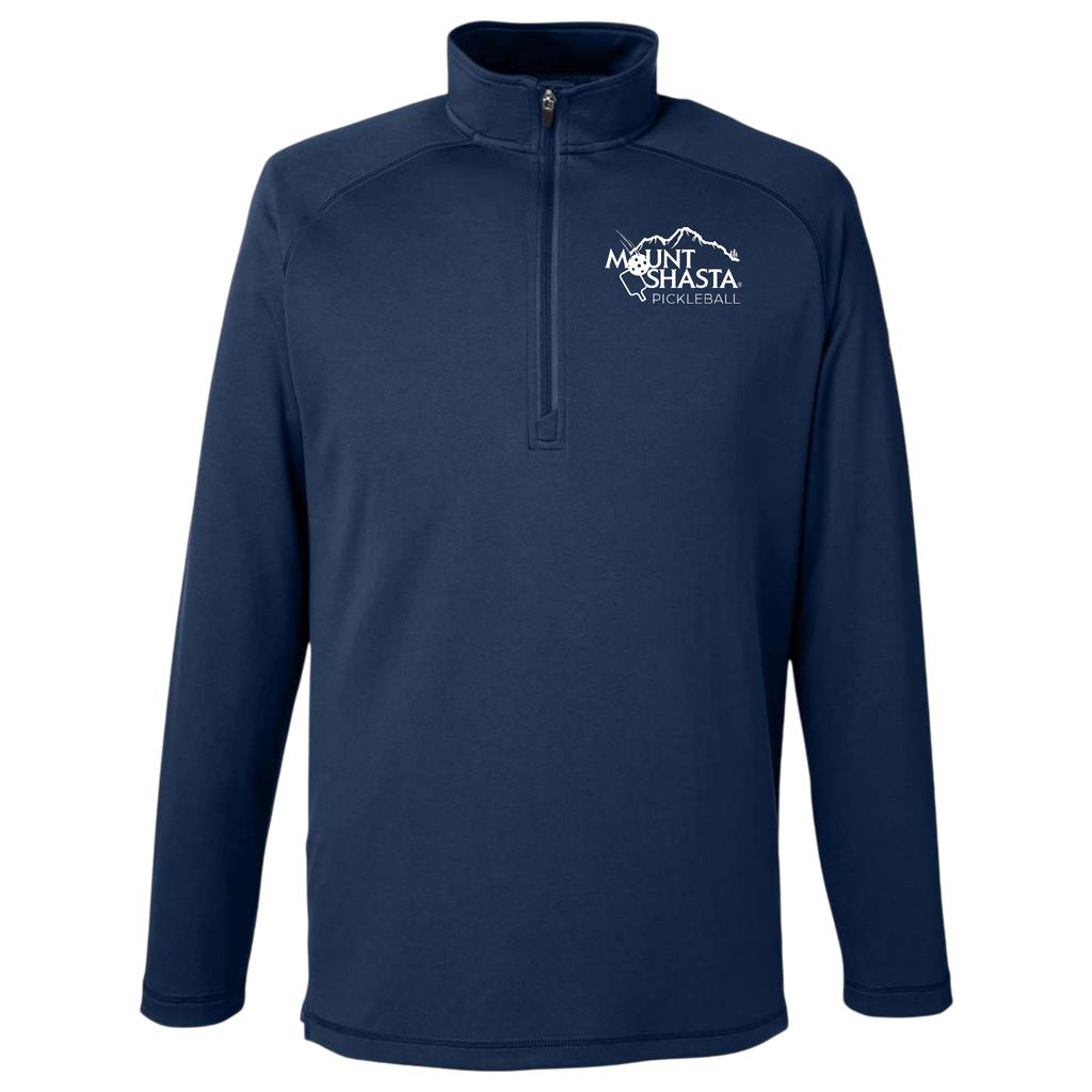 Shasta Mens Quarter Zip Spyder Main Logo