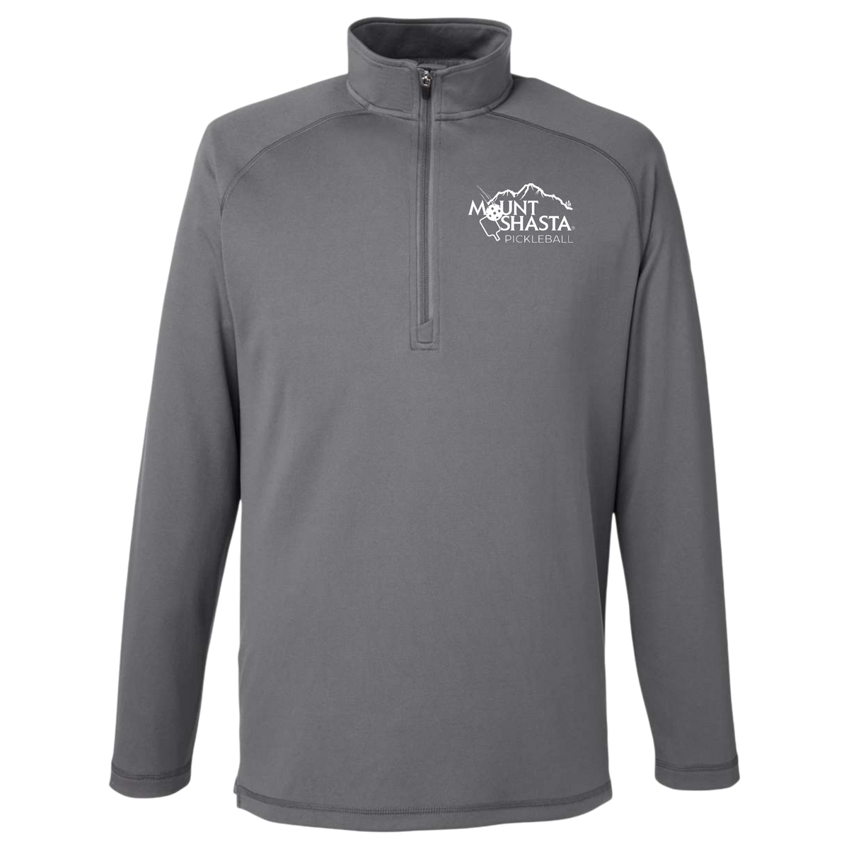 Shasta Mens Quarter Zip Spyder Main Logo