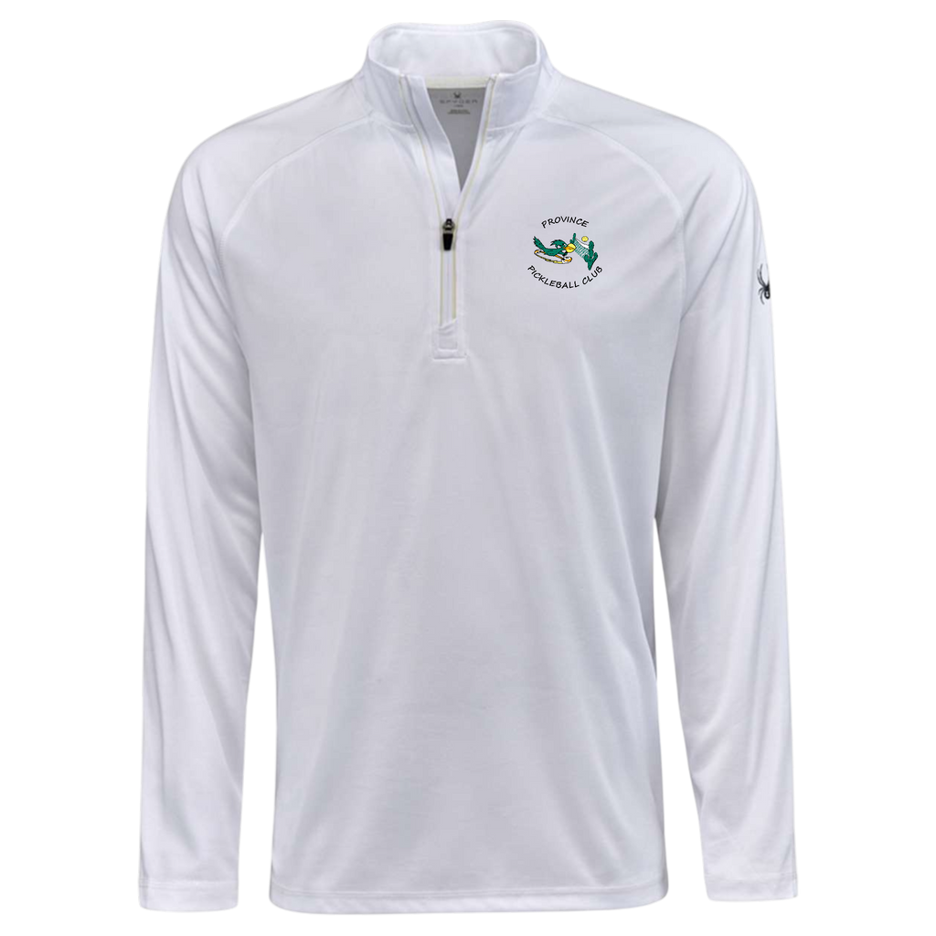 Province Mens Quarter Zip Spyder Small Logo
