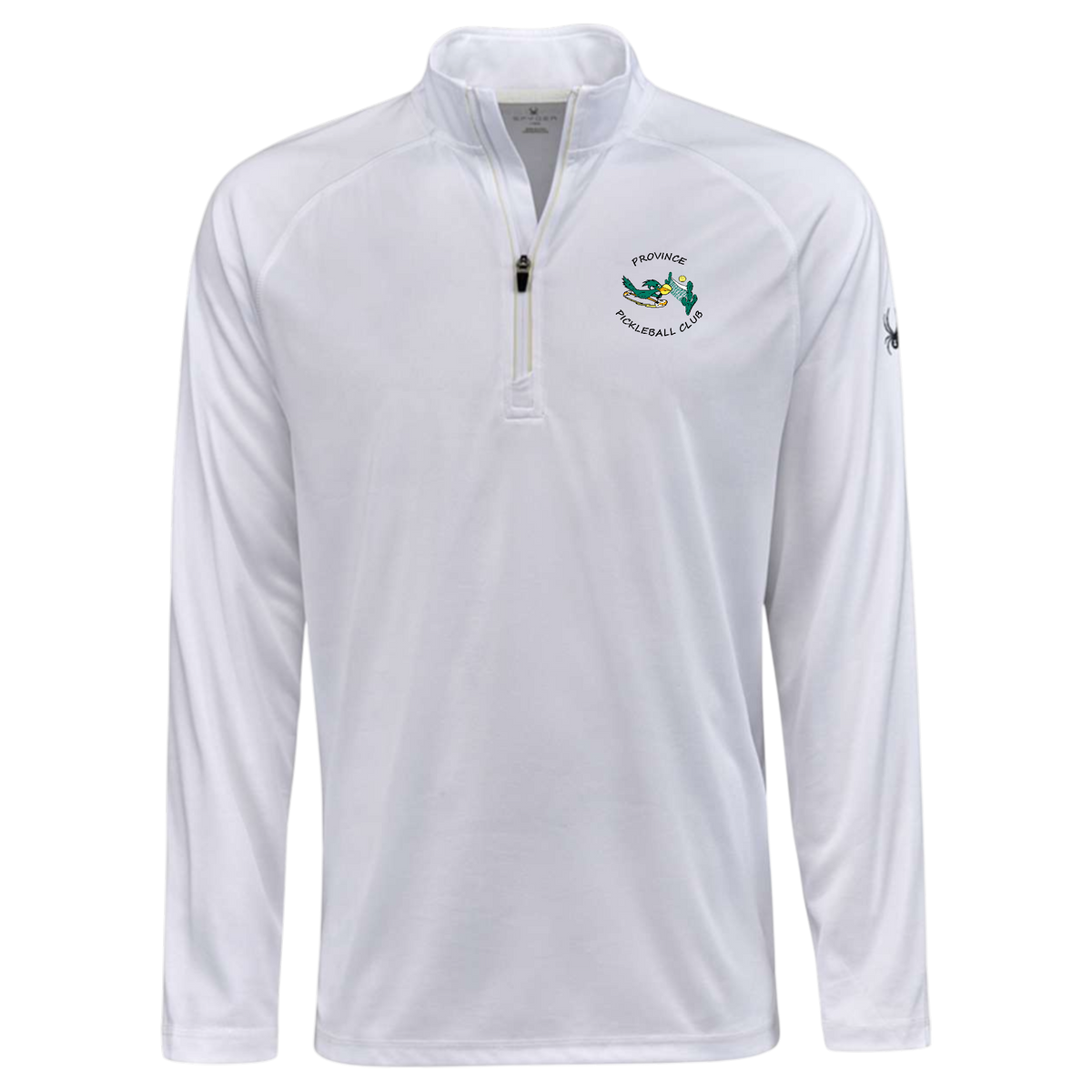 Province Mens Quarter Zip Spyder Small Logo