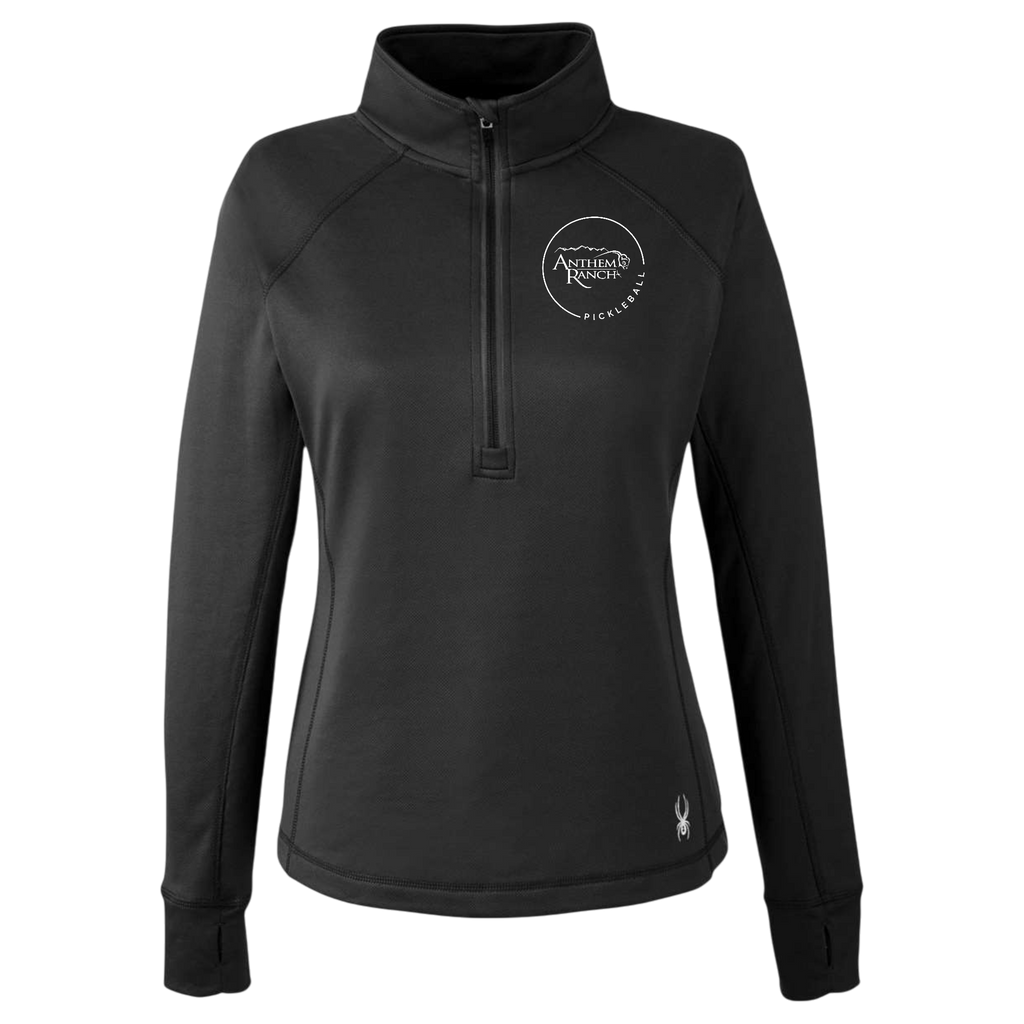 Anthem Womens Quarter Zip Spyder