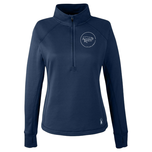 Anthem Womens Quarter Zip Spyder