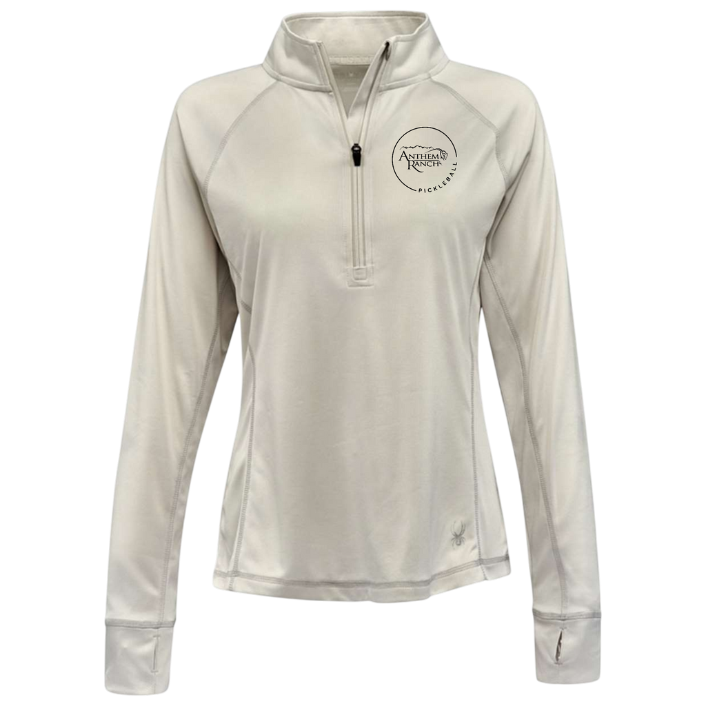 Anthem Womens Quarter Zip Spyder
