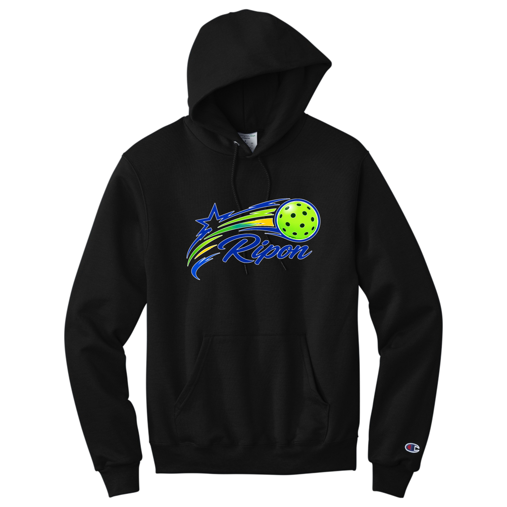 Ripon Unisex Champion Hoodie Large Logo