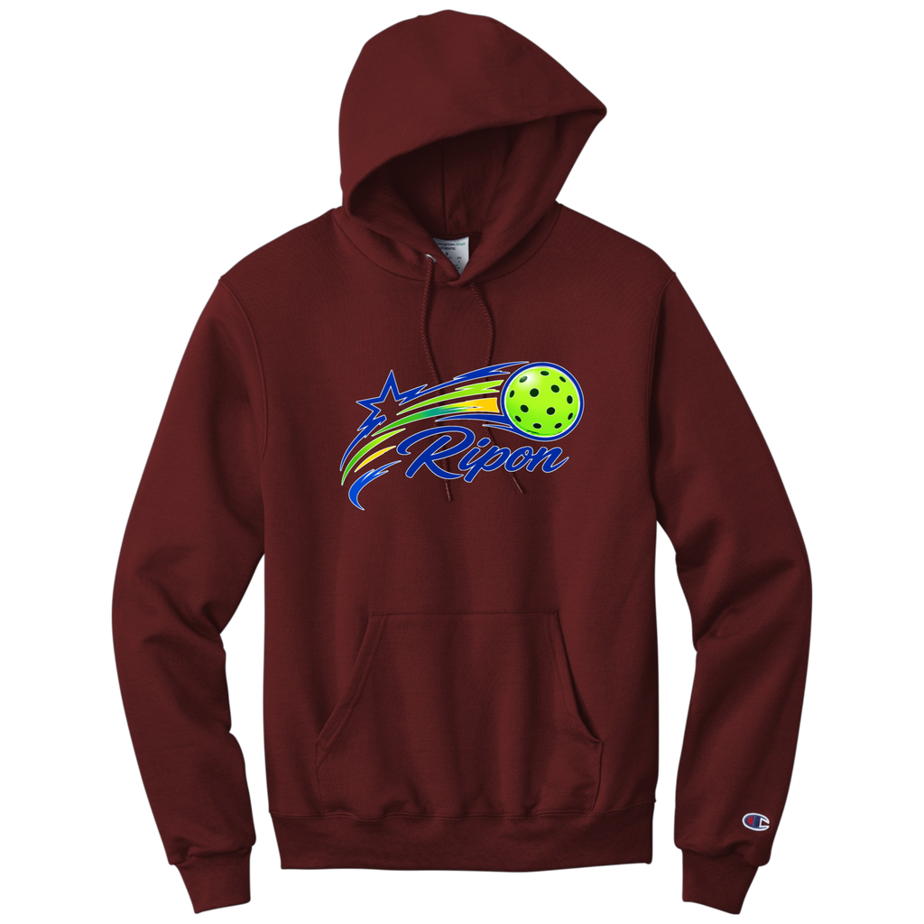 Ripon Unisex Champion Hoodie Large Logo