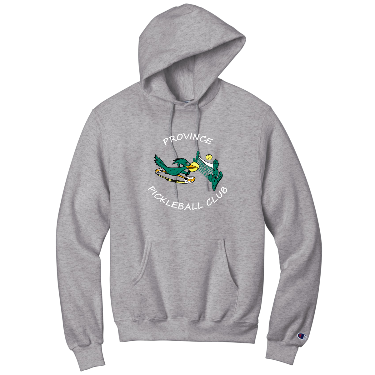 Province Unisex Champion Hoodie Large Logo