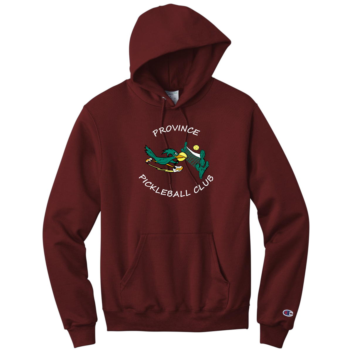 Province Unisex Champion Hoodie Large Logo