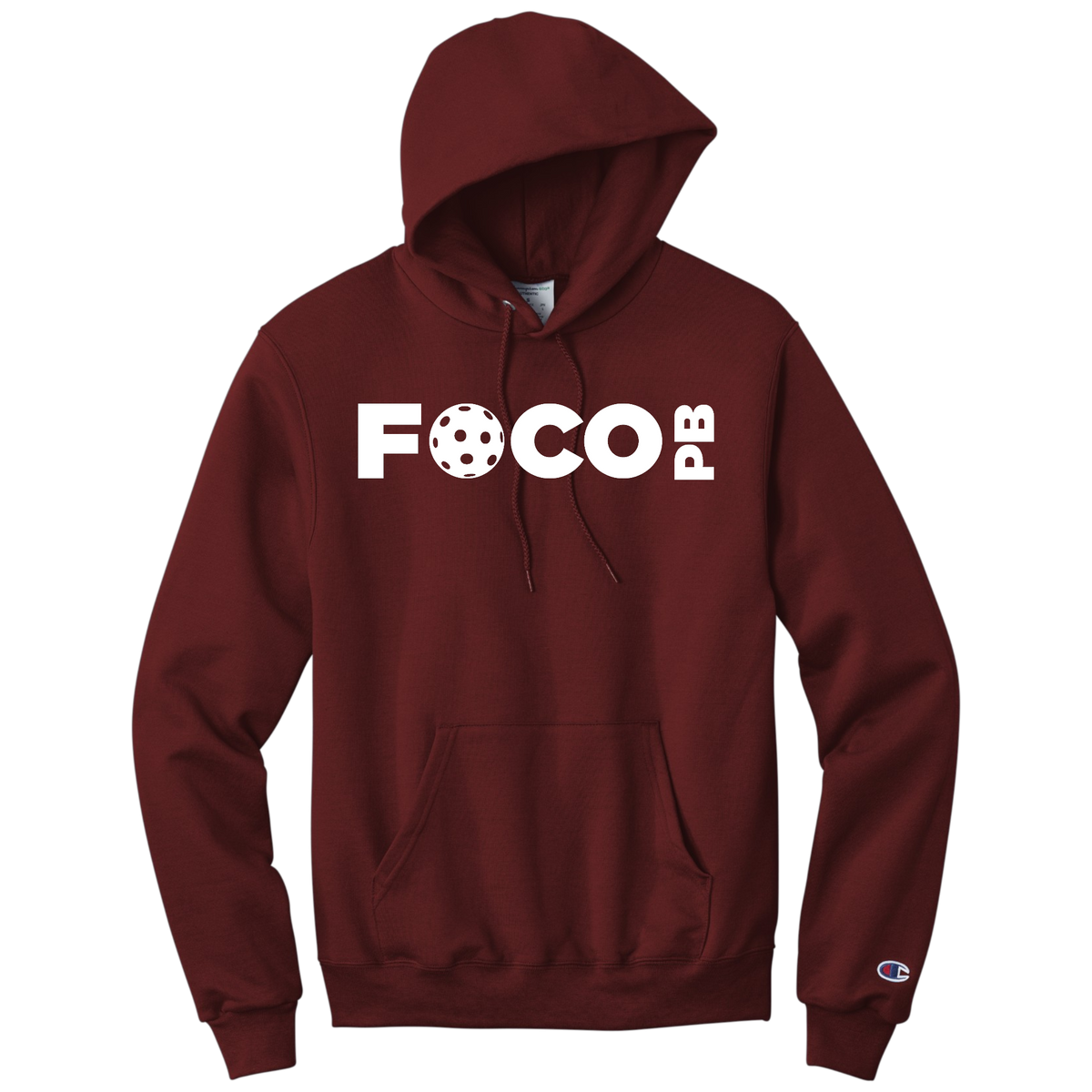 FOCO Unisex Champion Hoodie Large Logo