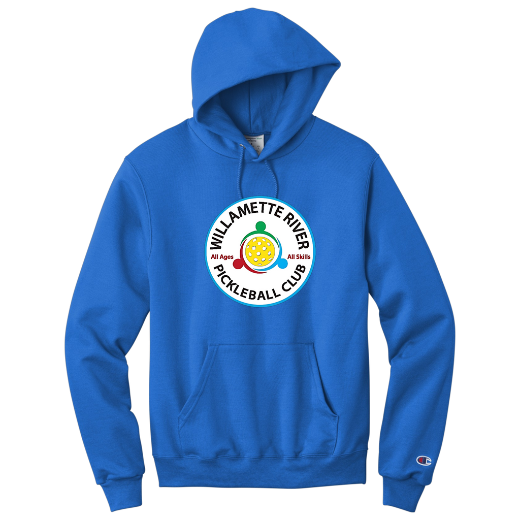 Willamette Unisex Champion Hoodie Large Logo