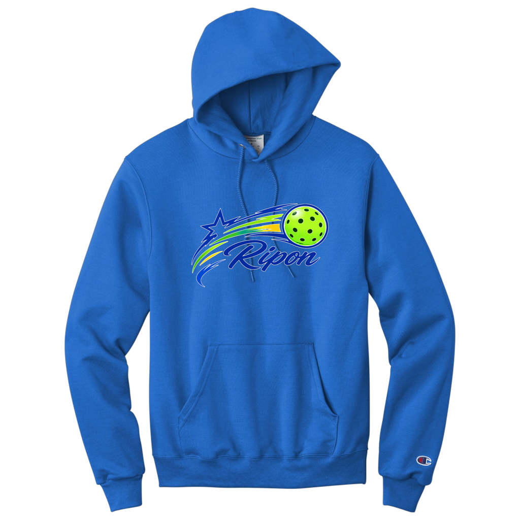Ripon Unisex Champion Hoodie Large Logo