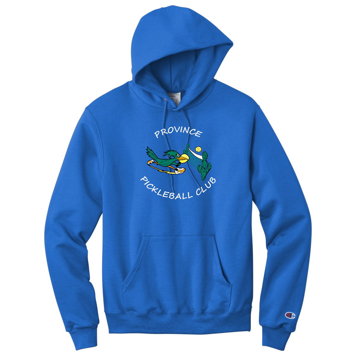 Province Unisex Champion Hoodie Large Logo