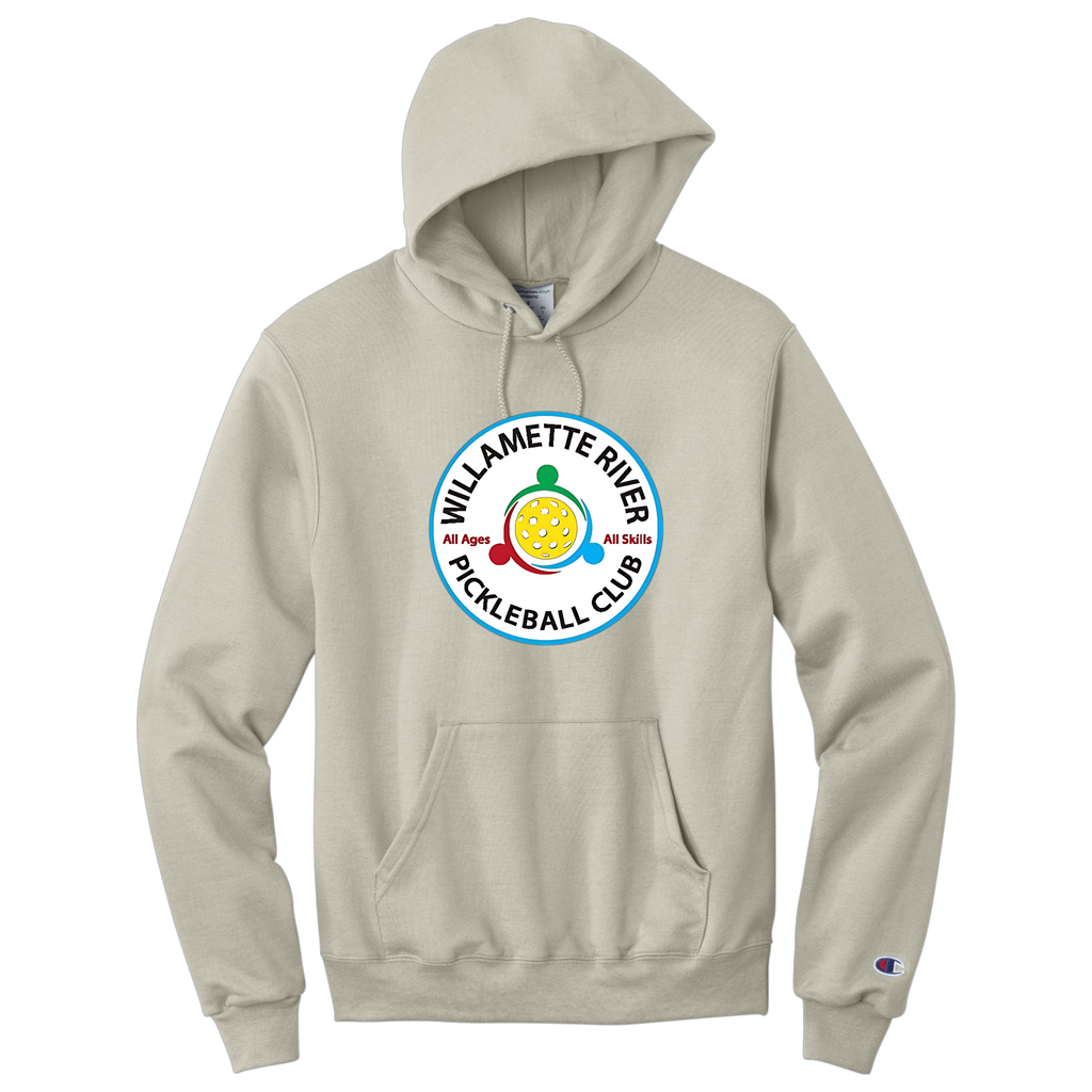 Willamette Unisex Champion Hoodie Large Logo