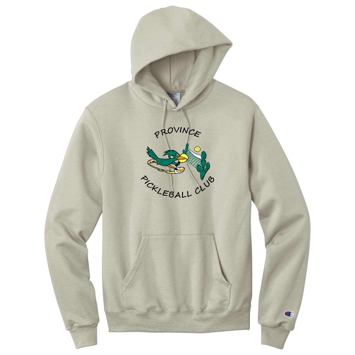 Province Unisex Champion Hoodie Large Logo