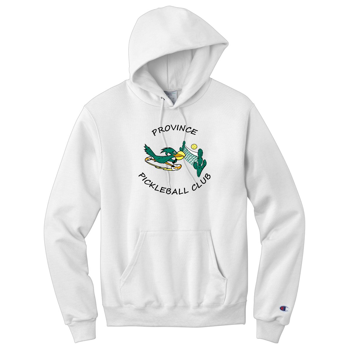 Province Unisex Champion Hoodie Large Logo