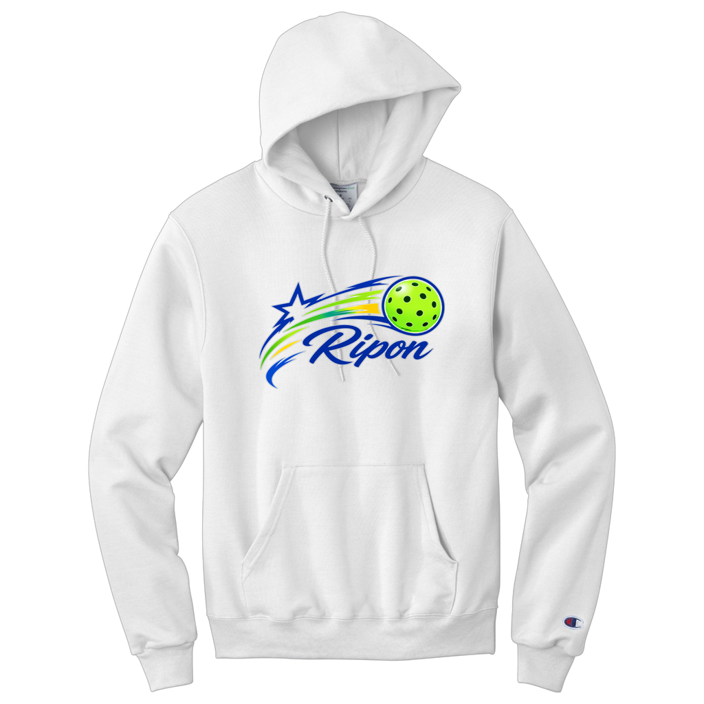 Ripon Unisex Champion Hoodie Large Logo