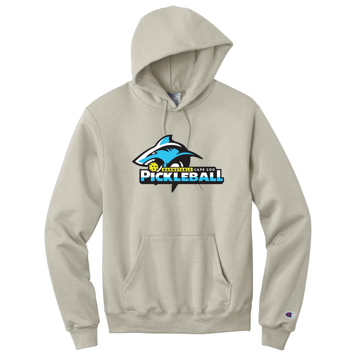 Barnstable Unisex Champion Hoodie Large Logo