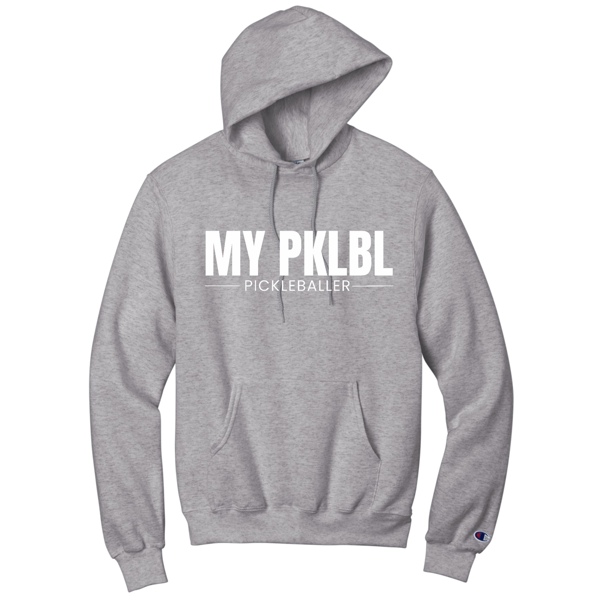 My pklbl Unisex Champion Hoodie Pickleballer