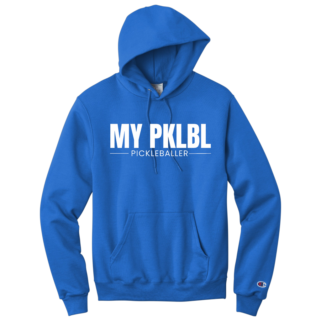 My pklbl Unisex Champion Hoodie Pickleballer