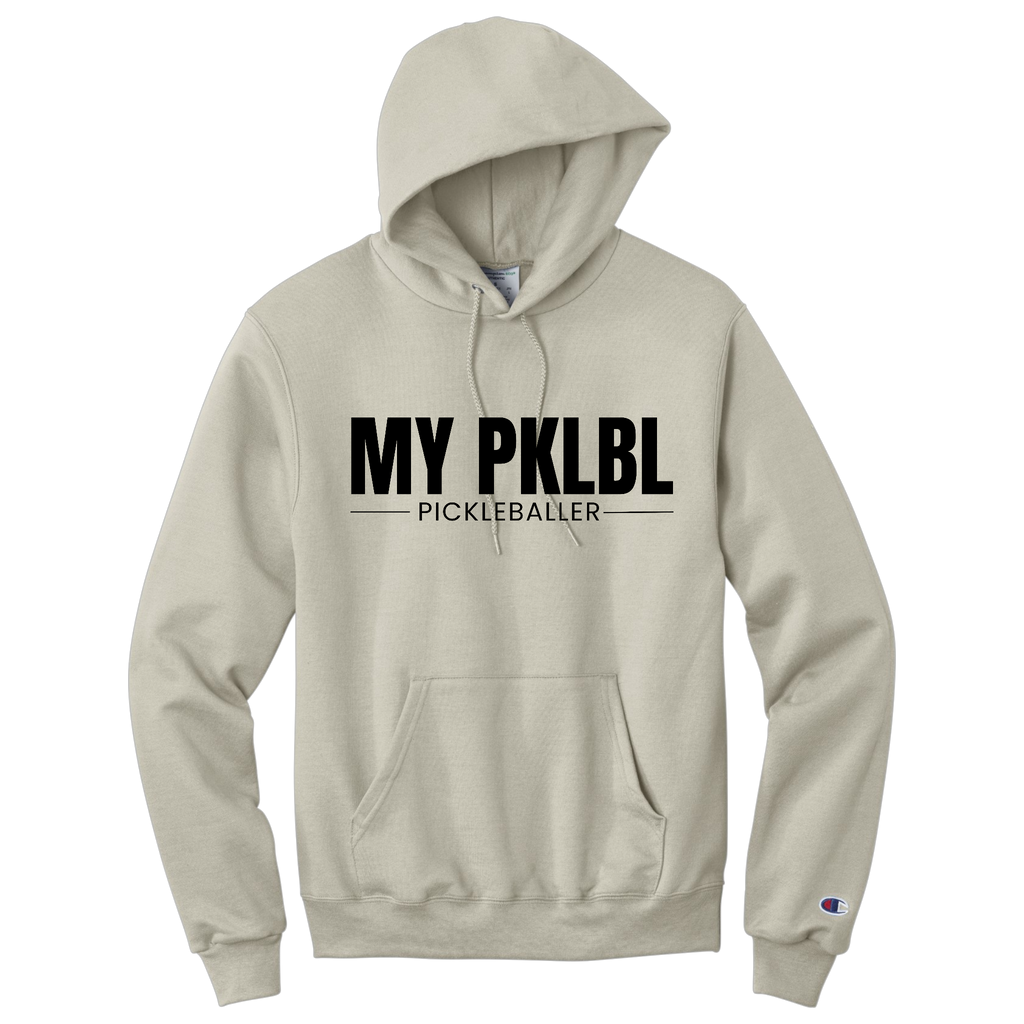 My pklbl Unisex Champion Hoodie Pickleballer