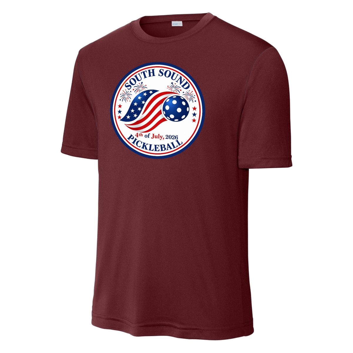SSPC Mens Short Sleeve Performance Tee 4th of July