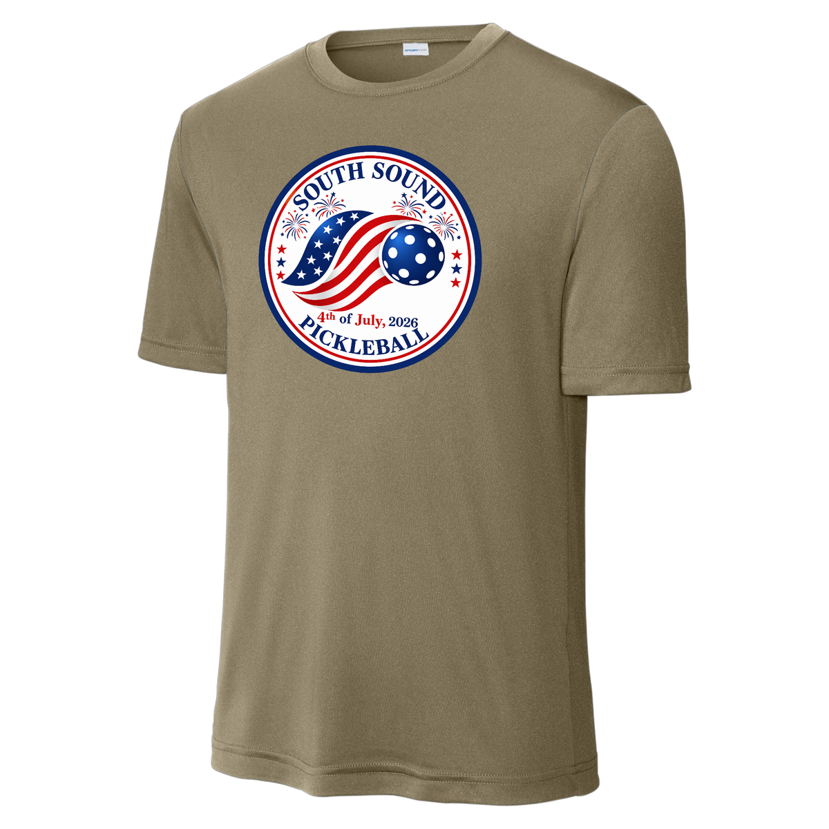 SSPC Mens Short Sleeve Performance Tee 4th of July