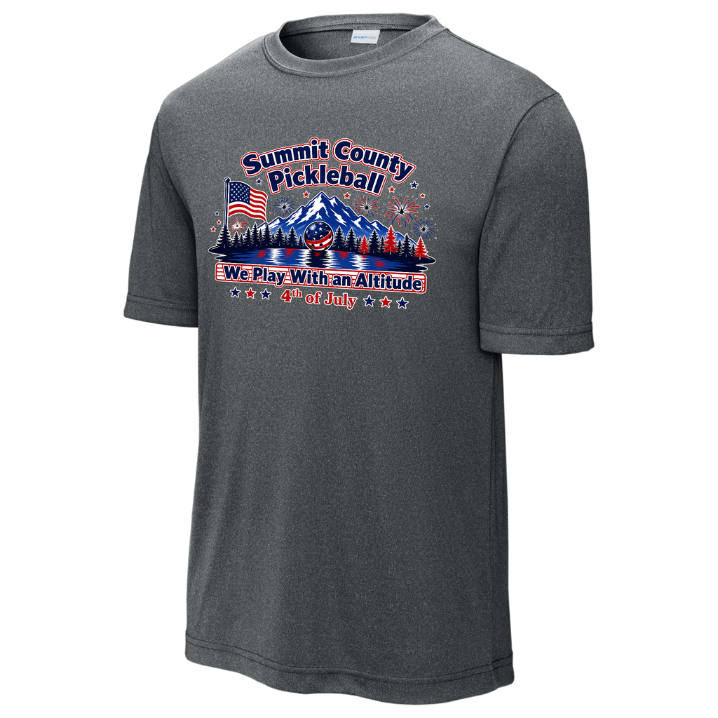 Summit Mens Short Sleeve Performance Tee 4th of July