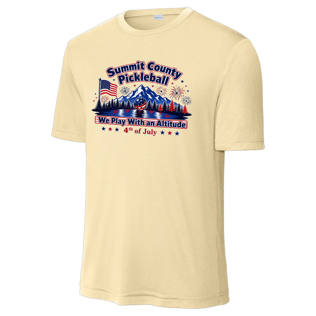 Summit Mens Short Sleeve Performance Tee 4th of July