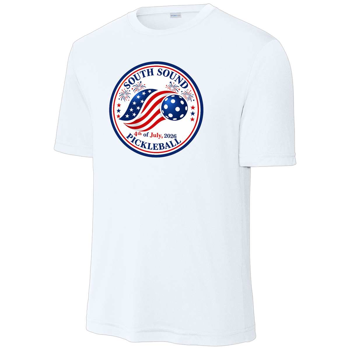 SSPC Mens Short Sleeve Performance Tee 4th of July