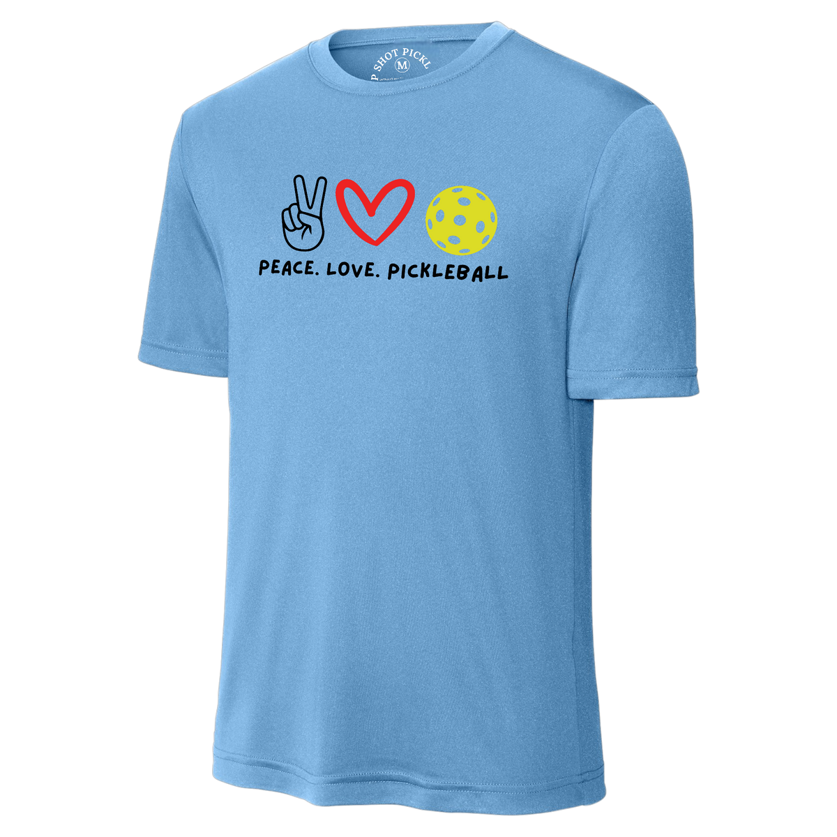 Peace Love Mens Performance Shirt