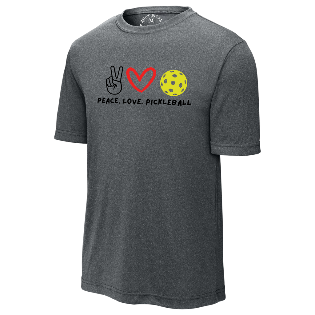 Peace Love Mens Performance Shirt