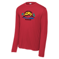 Sun Lakes Mens Performance Long Sleeve Shirt Large Logo